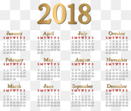 Коврик календарь на стол