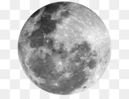 Фото луны на белом фоне